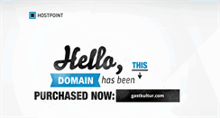 Desktop Screenshot of gastkultur.com