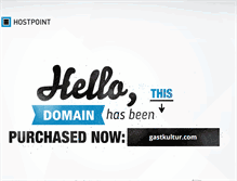 Tablet Screenshot of gastkultur.com